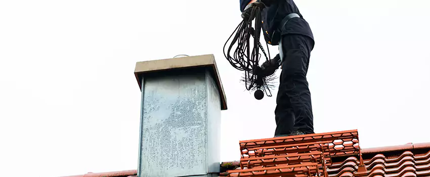Chimney Brush Cleaning in Libertyville, Illinois