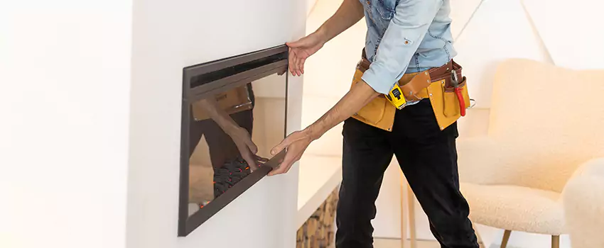 Metal Fireplace Installation in Libertyville, Illinois