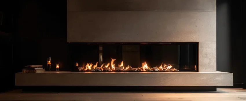 Gas Fireplace Ember Bed Design Services in Libertyville, Illinois