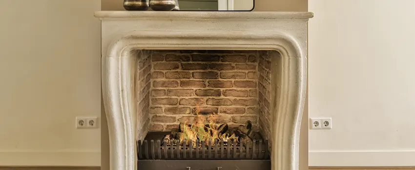 Vintage-style Fireplace Redesign in Libertyville, Illinois