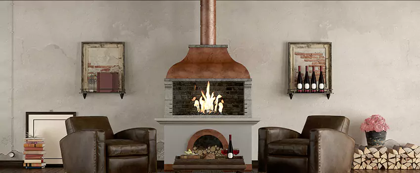 Thelin Hearth Products Providence Pellet Insert Fireplace Installation in Libertyville, IL