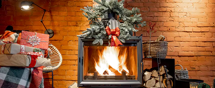 Travis Industries Linear Gas Fireplace Installation in Libertyville, Illinois