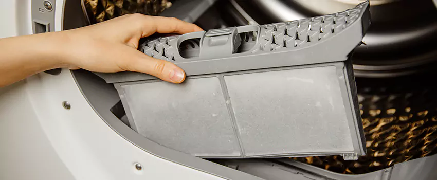 Signs Of A Clogged Dryer Lint Trap in Libertyville, Illinois