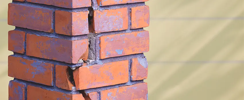 Repairing Cracked Porcelain Tiles for Fireplace in Libertyville, IL